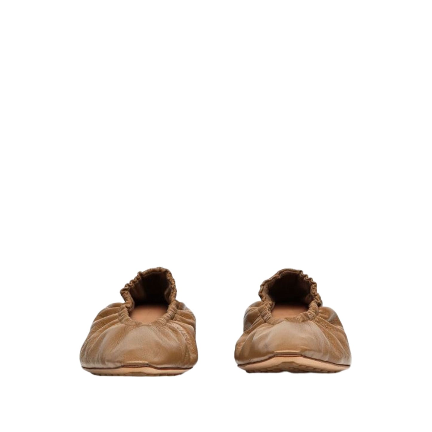 Bottega Veneta Ladies Leather Ballerina Shoes