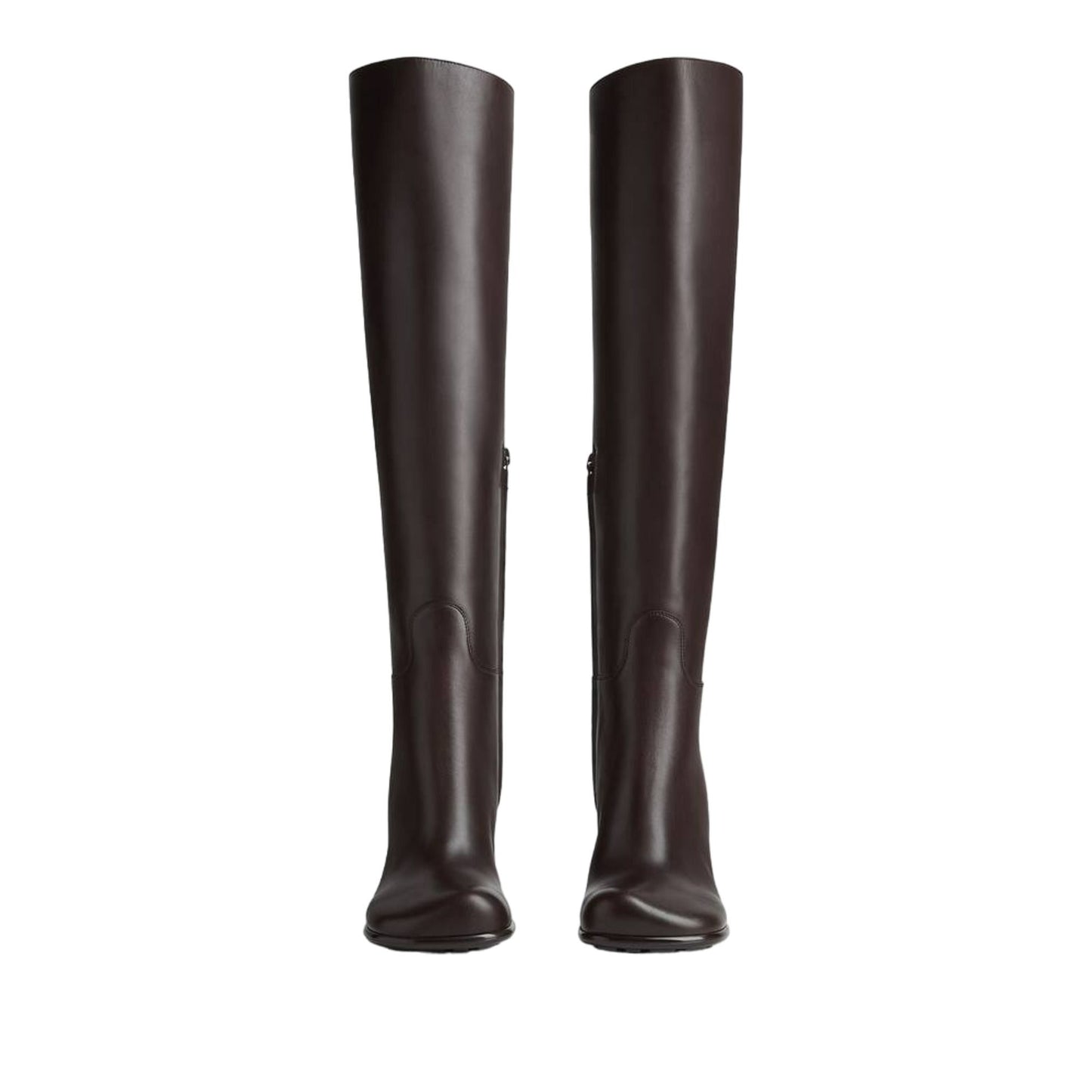 Bottega Veneta Knee high Storm Boots in brown