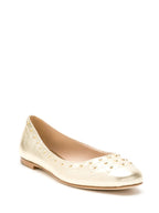Tod's Studded Ballet Flats in GOLD
