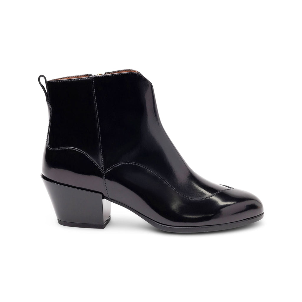 Hogan Max Ankle Boots in BLACK