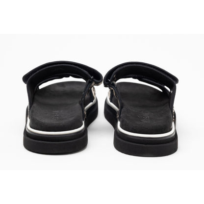 Hogan Double-Strap Flat Ladies Sandals