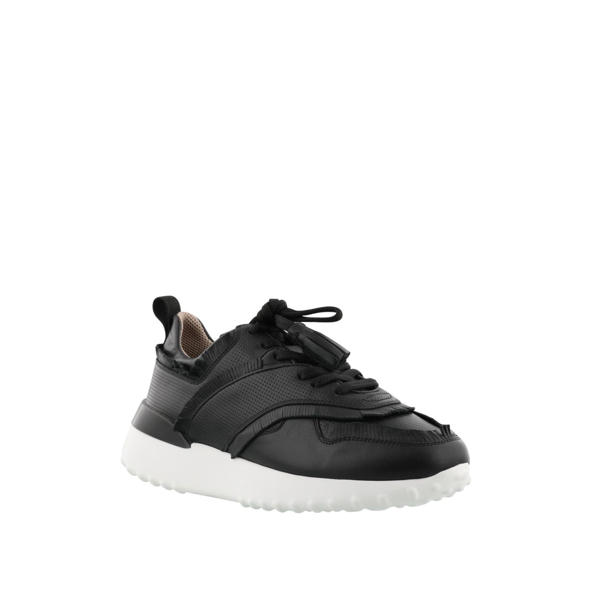 Tod's Tasselled Sneakers in BLACK