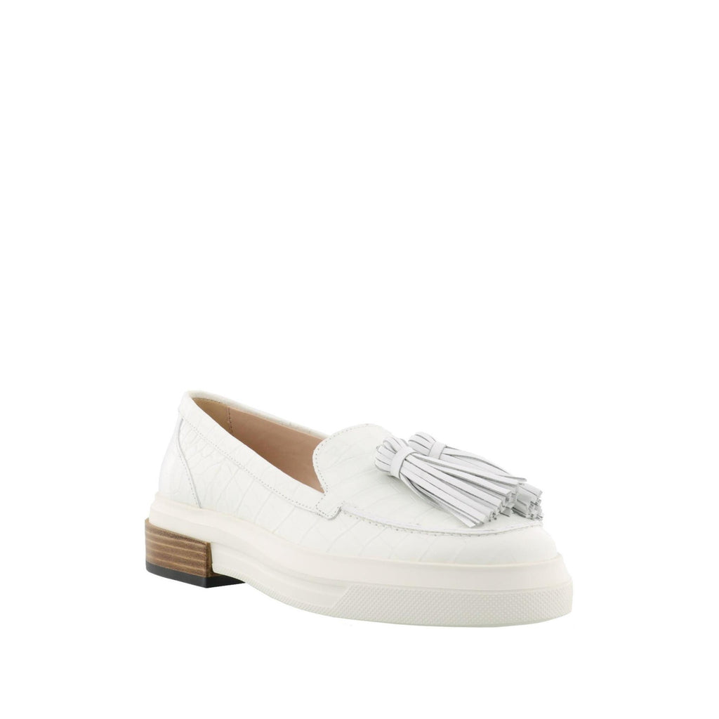 Tod's Tasselled Loafers in WHITE