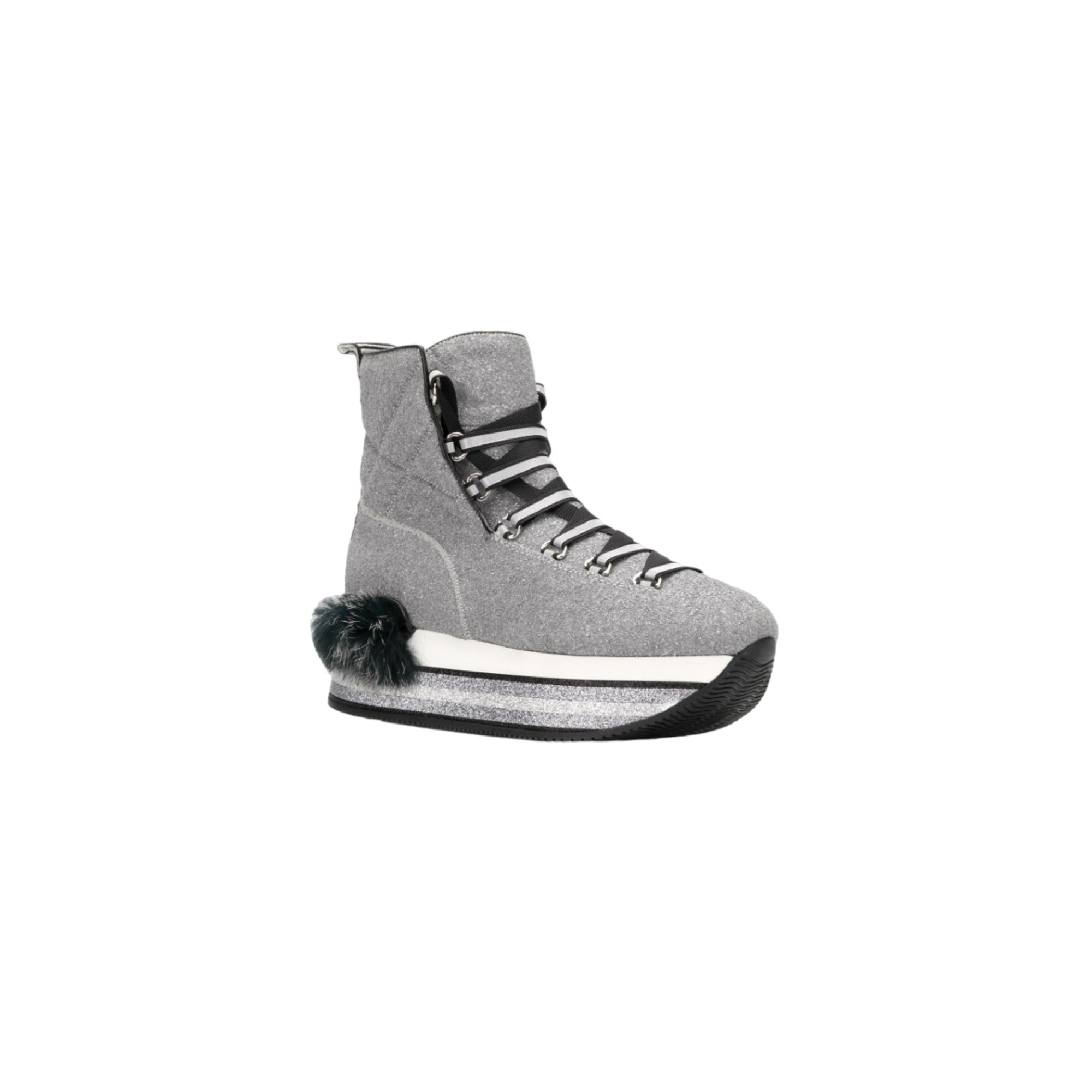 Hogan Maxi H222 Snow Boots in SILVER