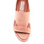 Tod's Suede Flat Sandals