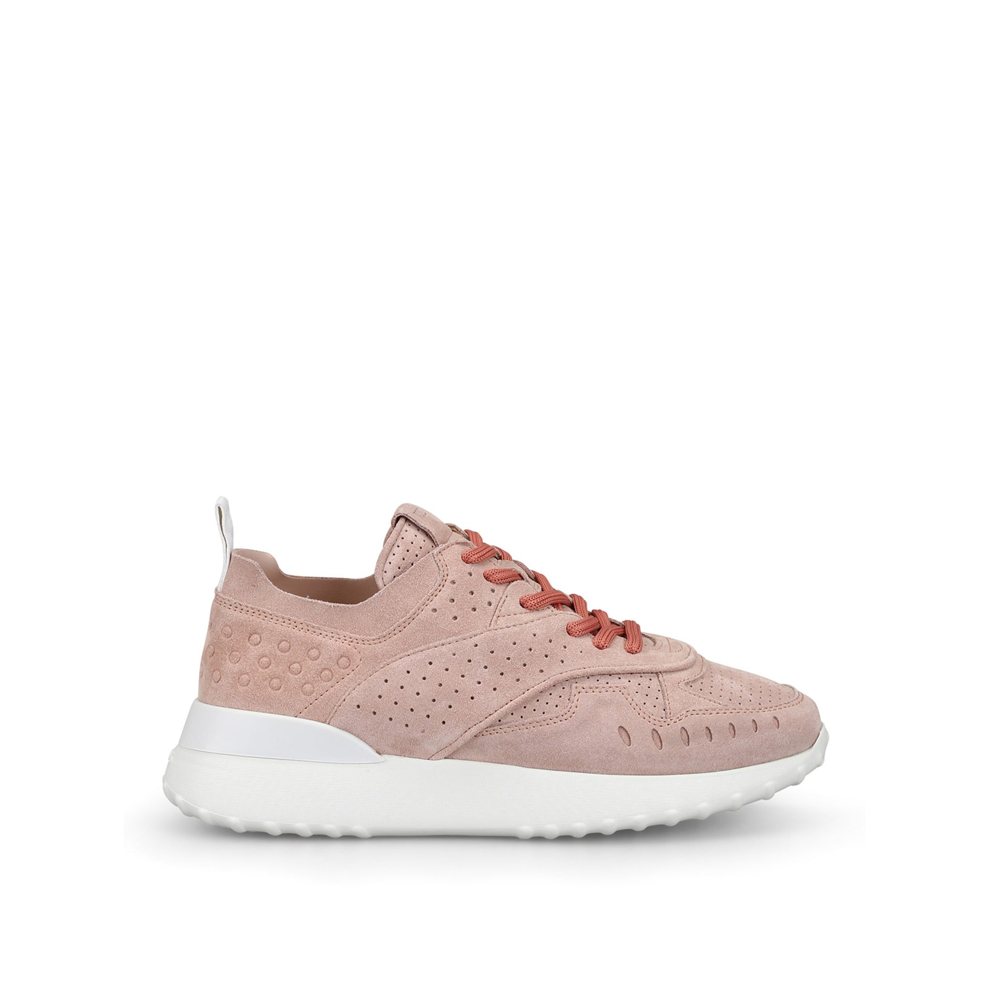 Tod's Leather Low-Top Sneakers in PINK