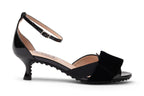 Tod's 50Mm Velvet-Detail Sandals in BLACK
