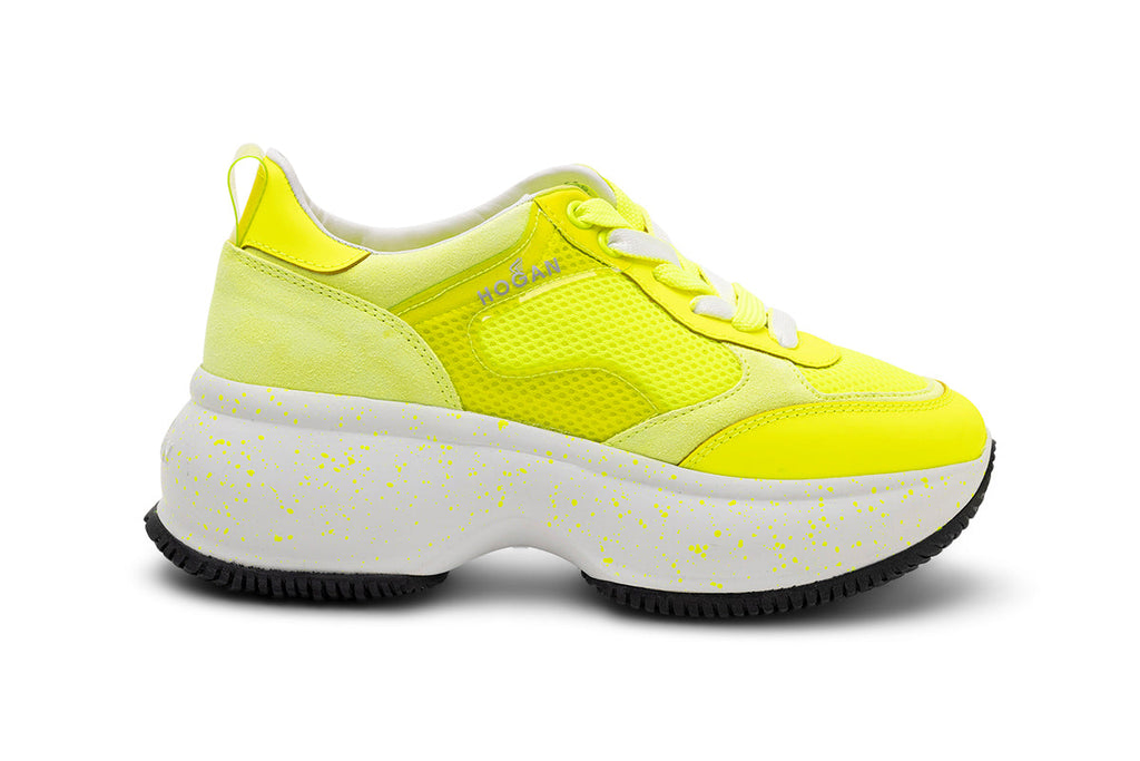 Hogan Platform Sneakers in GREEN