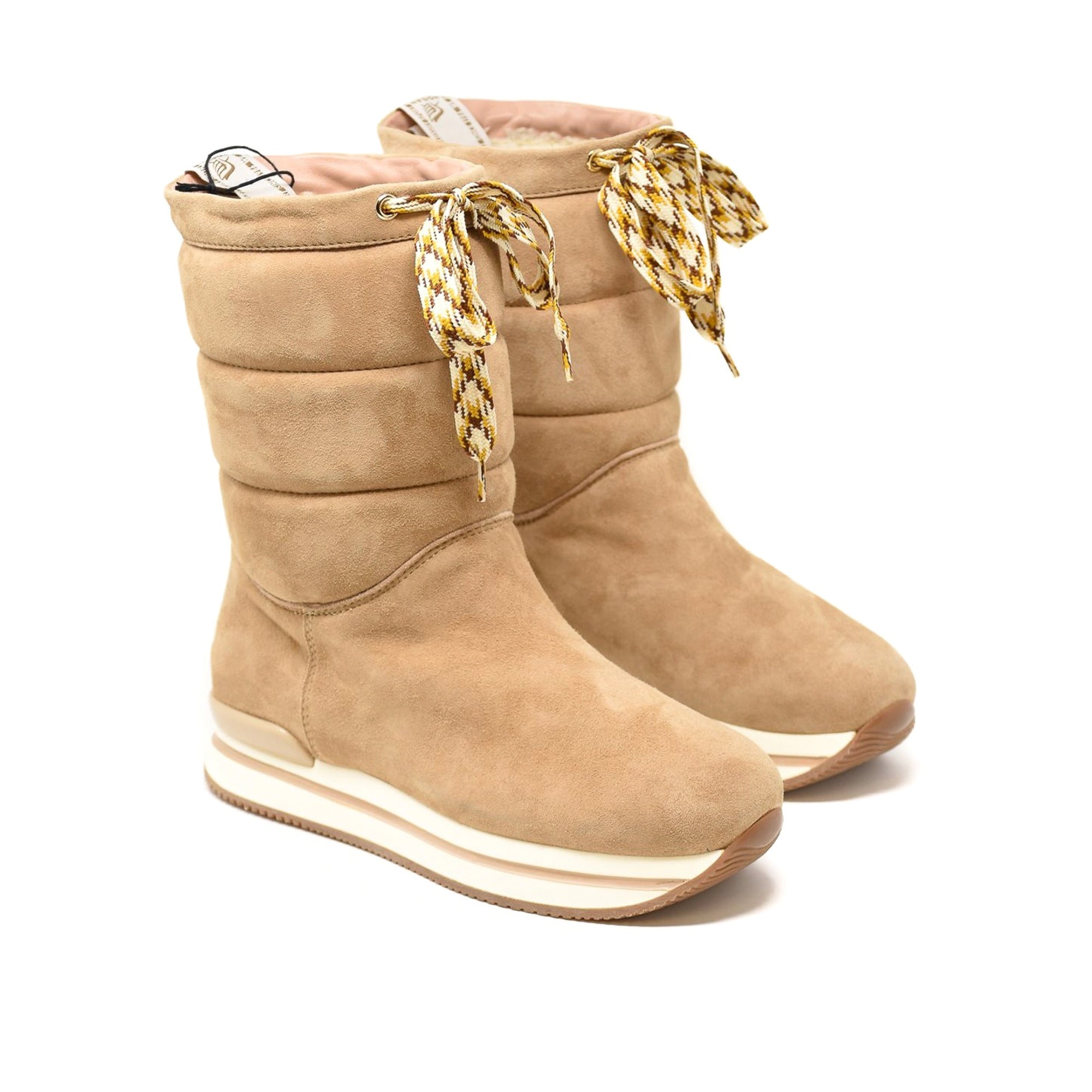 Hogan Shearling Lining Boots