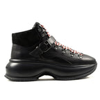 Hogan Chunky Sole Boots in BLACK