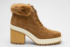 Hogan Faux Fur Ankle Boots