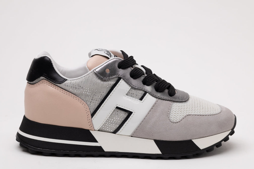 Hogan H383 Low-Top Sneakers in GREY