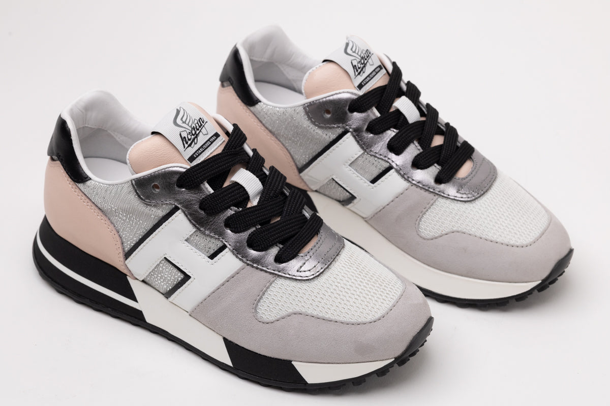 Hogan H383 Low-Top Sneakers in GREY