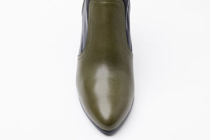 Hogan 80Mm Two-Tone Block-Heel Ladies Boots