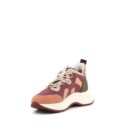 Hogan H585 Multi-Color-Block Sneakers