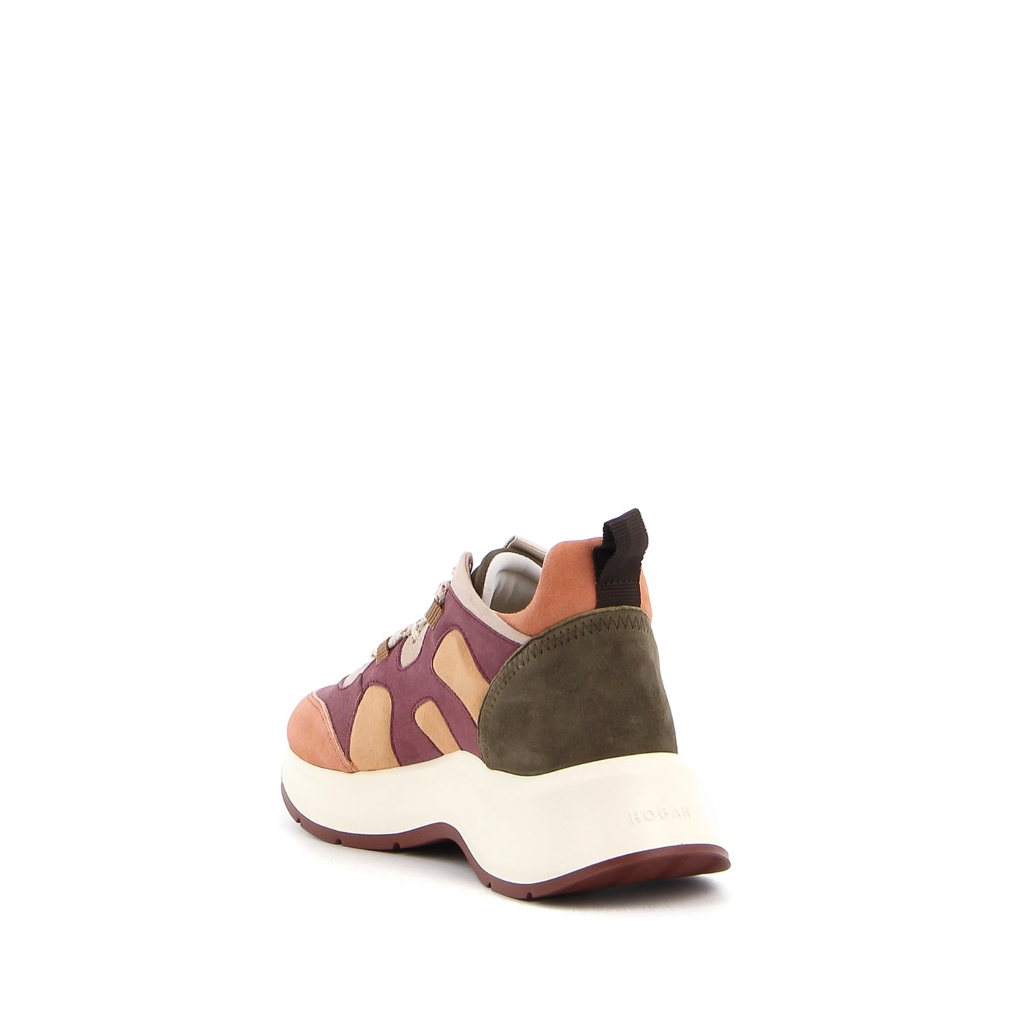 Hogan H585 Multi-Color-Block Sneakers