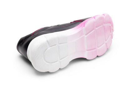 Hogan Hyperactive 549 LED Neon Pink Black Sneakers