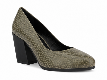 Hogan 80Mm Leather Ladies Pumps