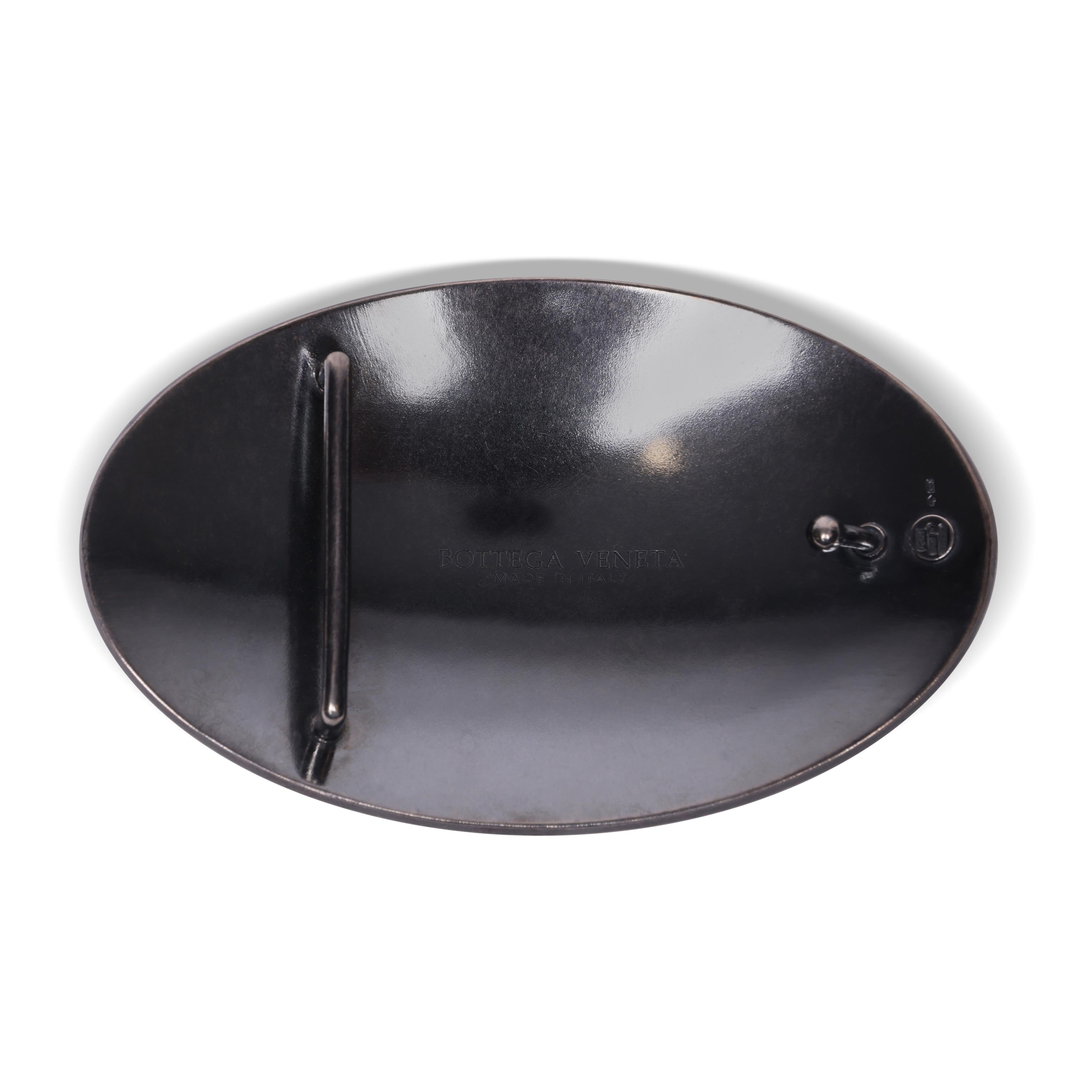 Bottega Veneta Belt Buckle in Silver