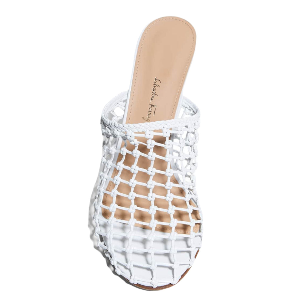 Ferragamo Ellas Mules in NEUTRALS