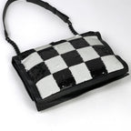 Ferragamo Viva Shoulder Bag in Black,White