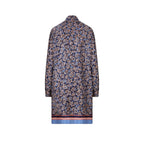 Ferragamo Floral-print Oversized Silk Shirt
