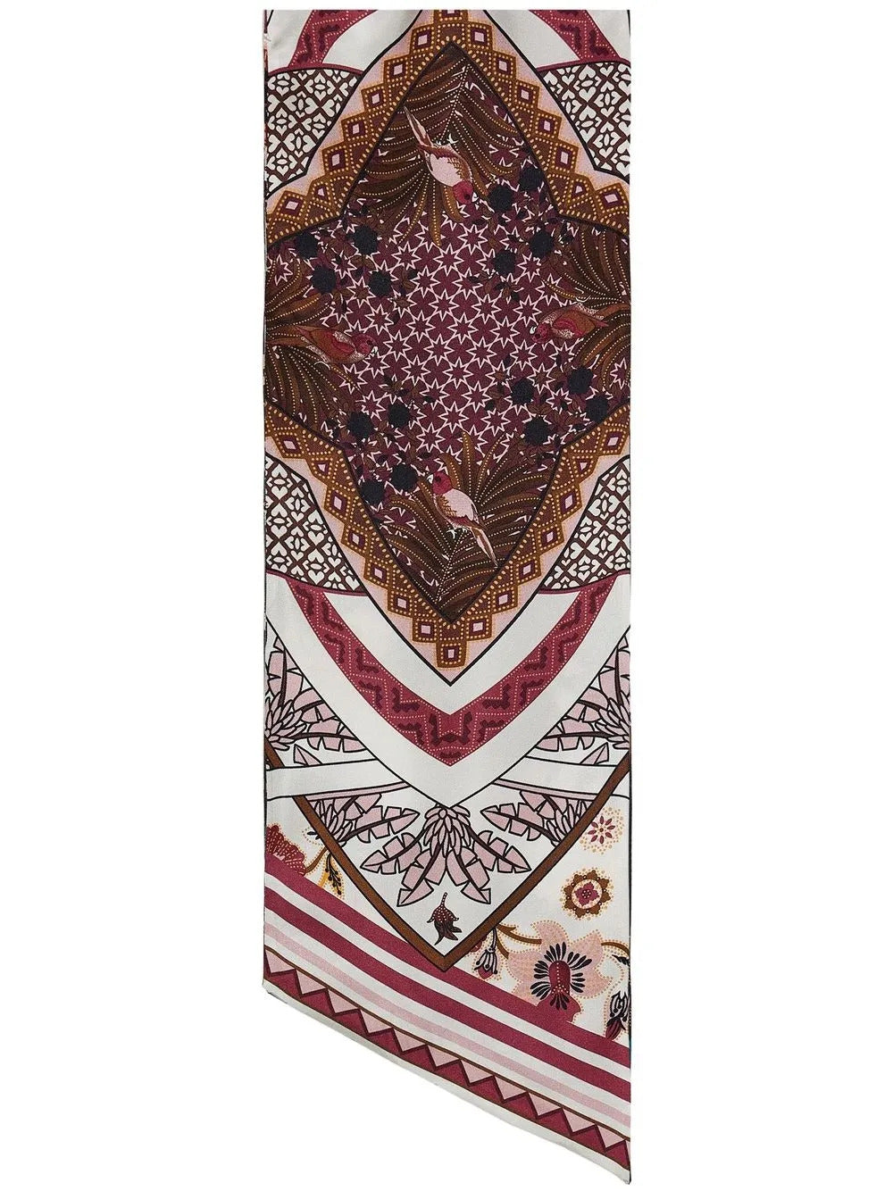Ferragamo Ba Nodonirva Scarf in Beige,Brown