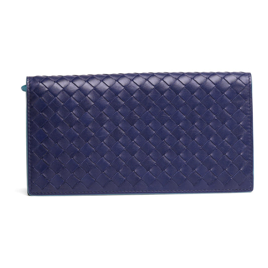 Bottega Veneta Intrecciato Long Leather Wallet