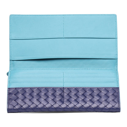 Bottega Veneta Intrecciato Long Leather Wallet