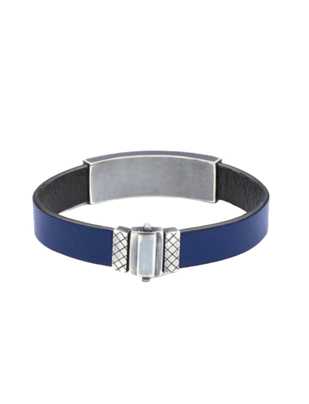 Bottega Veneta Starry Leather Bracelet in BLUE
