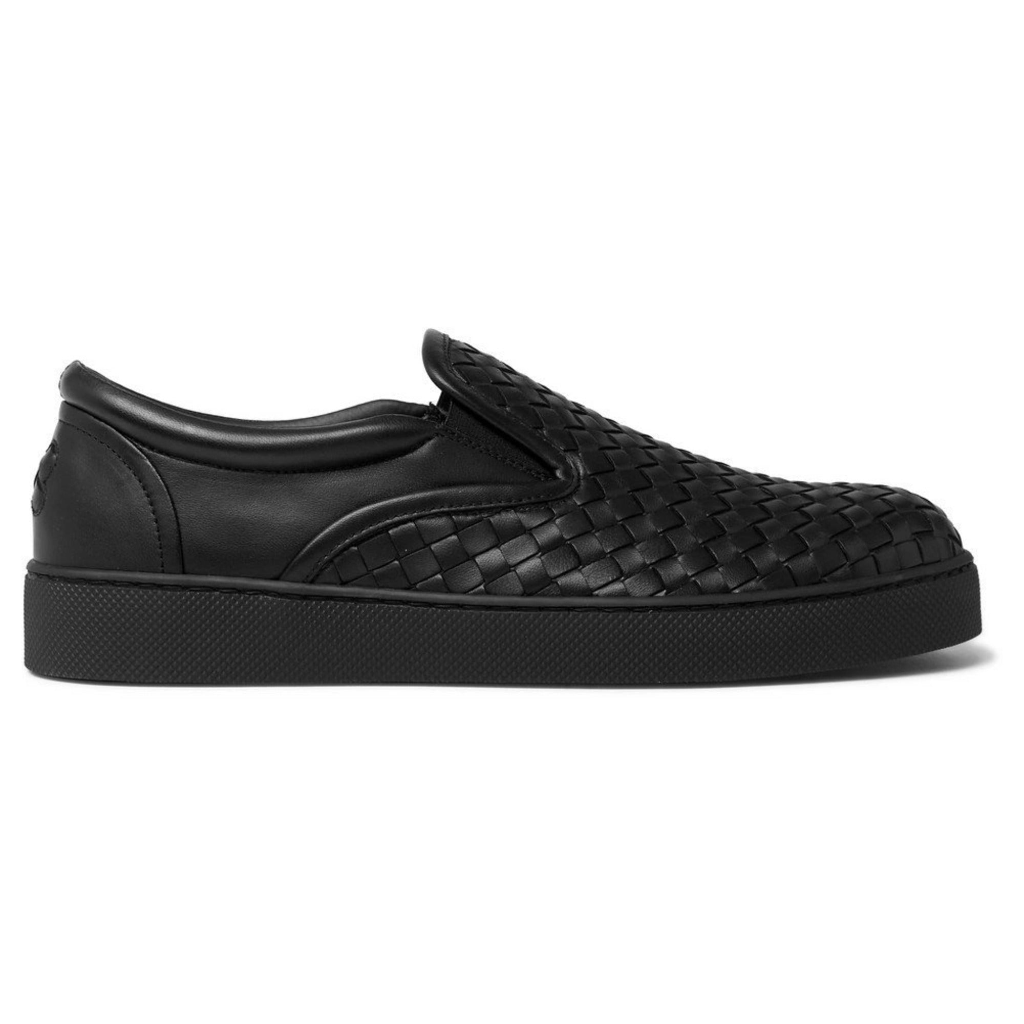 Bottega Veneta Intrecciato Combined Sneakers