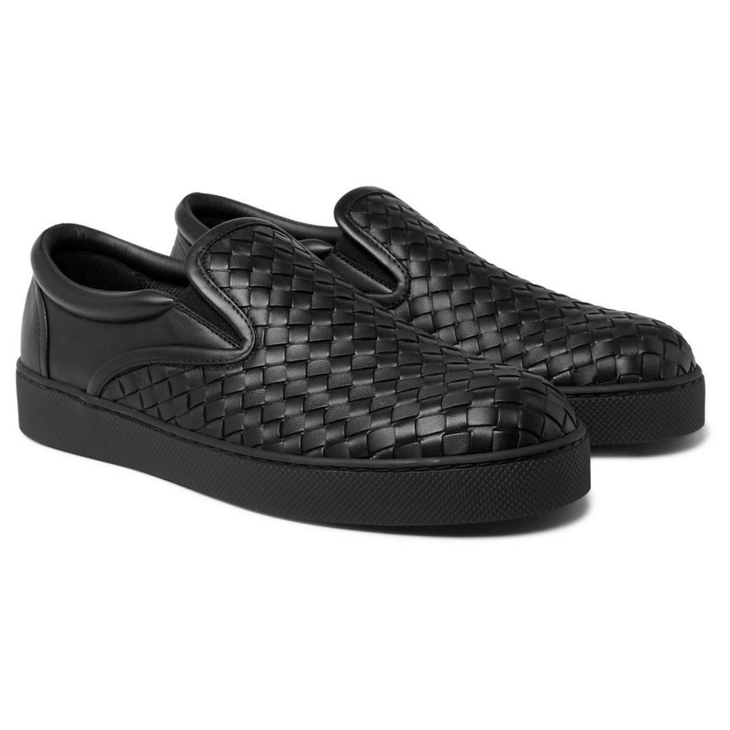 Bottega Veneta Intrecciato Combined Sneakers