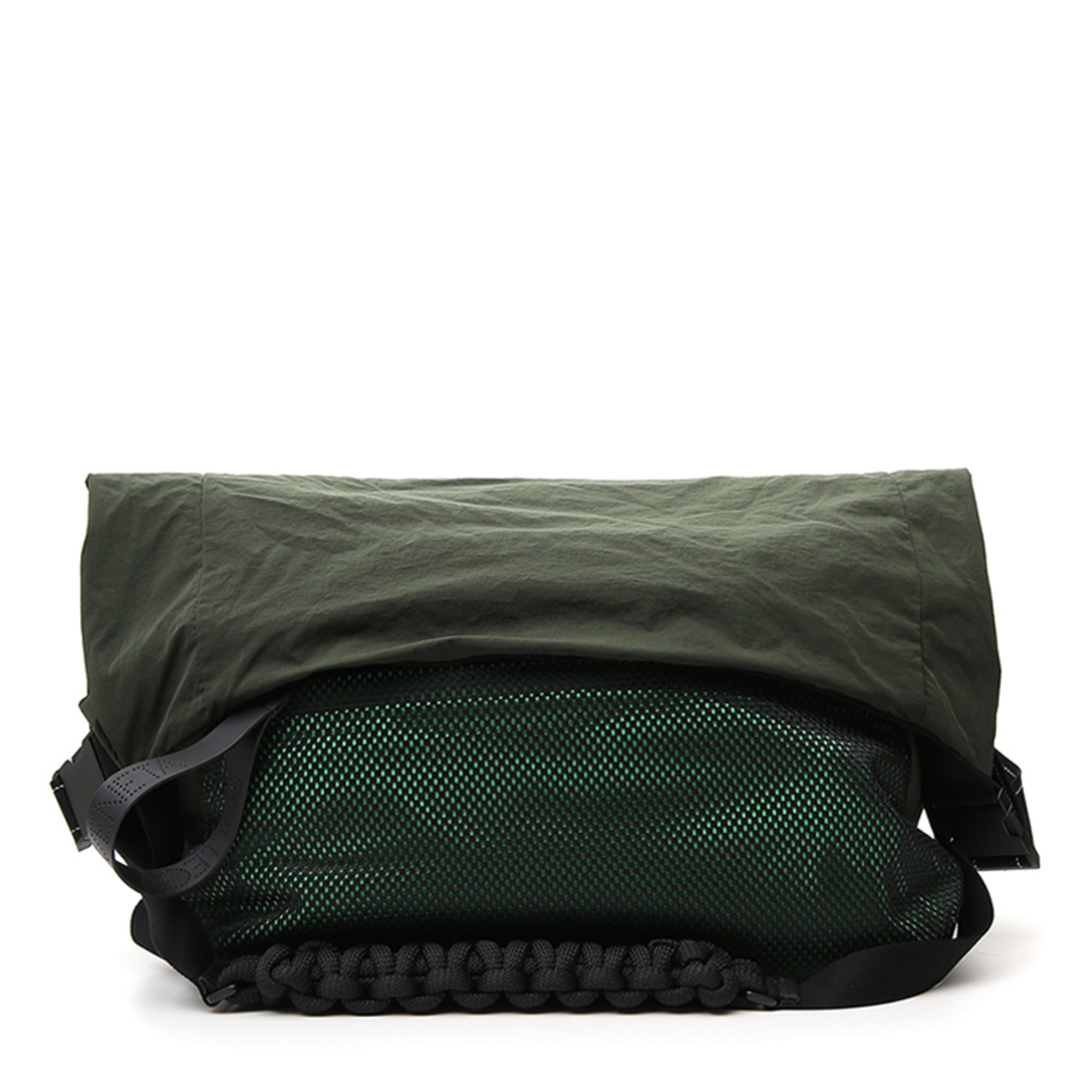 Bottega Veneta Leather Men's Travel Bag in Green