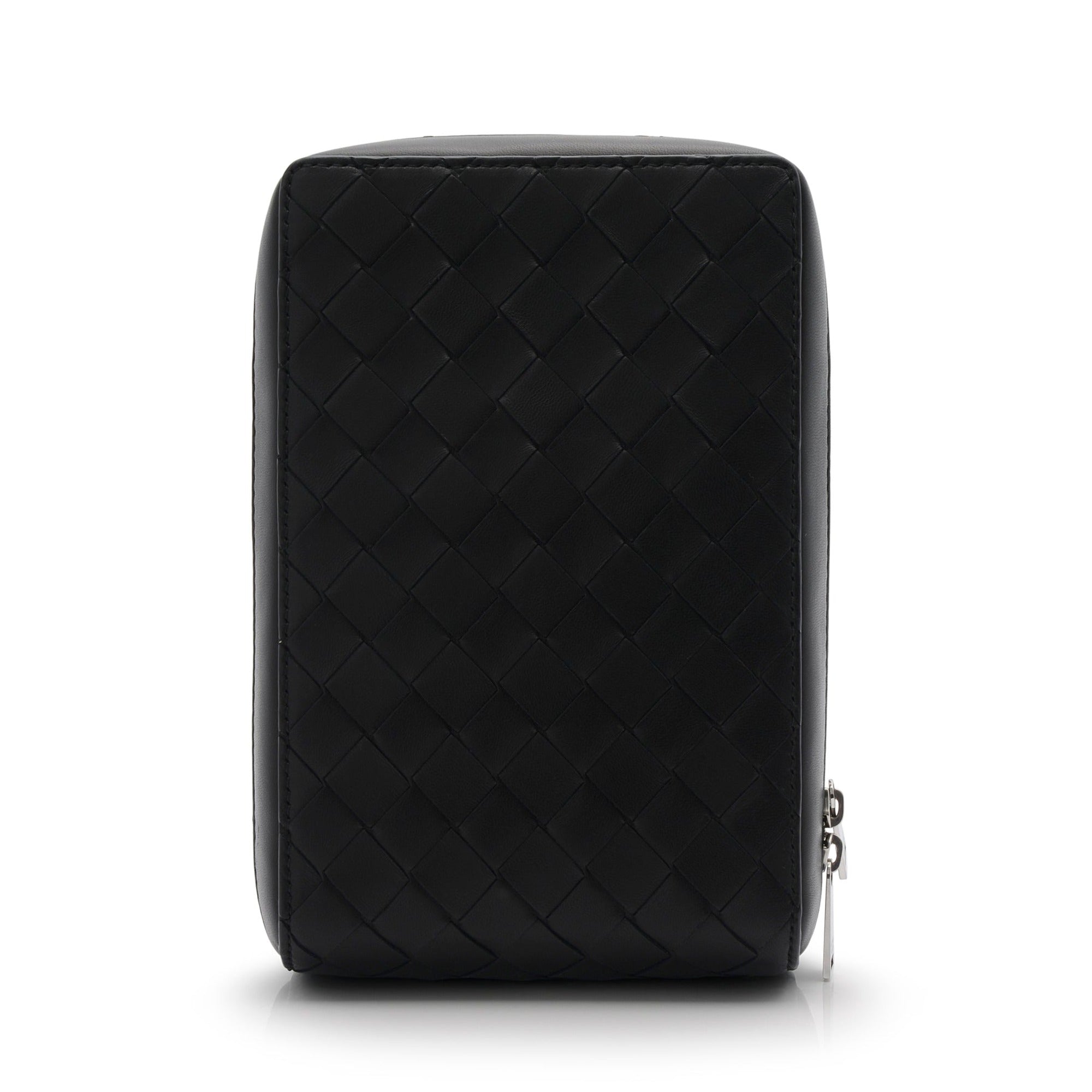 Bottega Veneta Intrecciato Multifunctional Storage Bag in Black