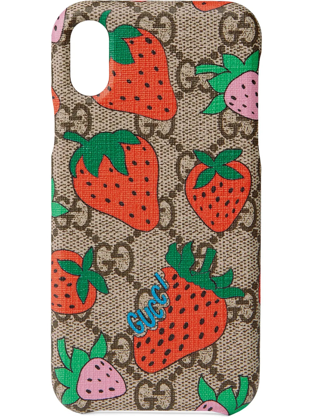 Gucci iPhone case with Gucci Strawberry