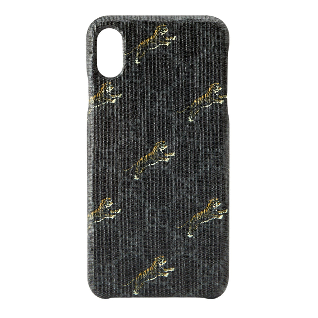 Gucci Soft GG Supreme Tigers iPhone Case
