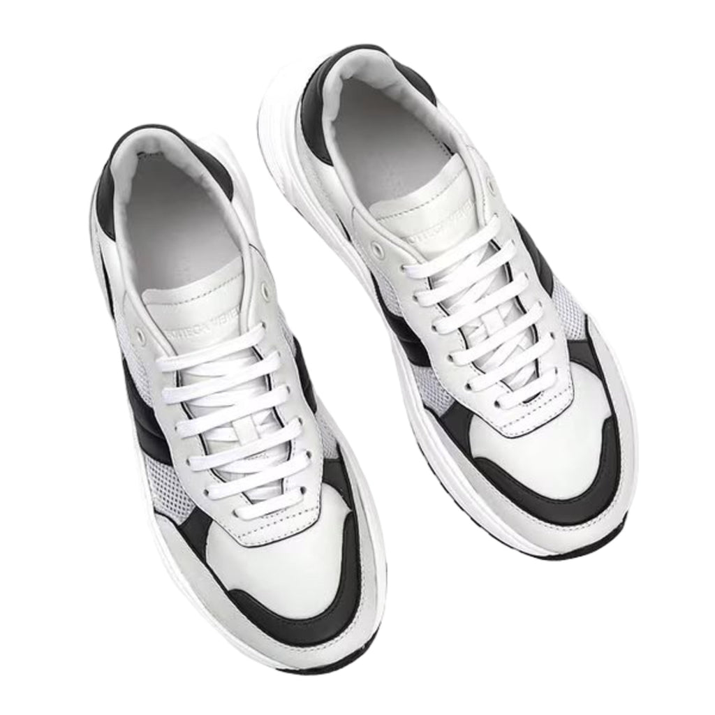Bottega Veneta Speedster Athletic Sneakers White/Black
