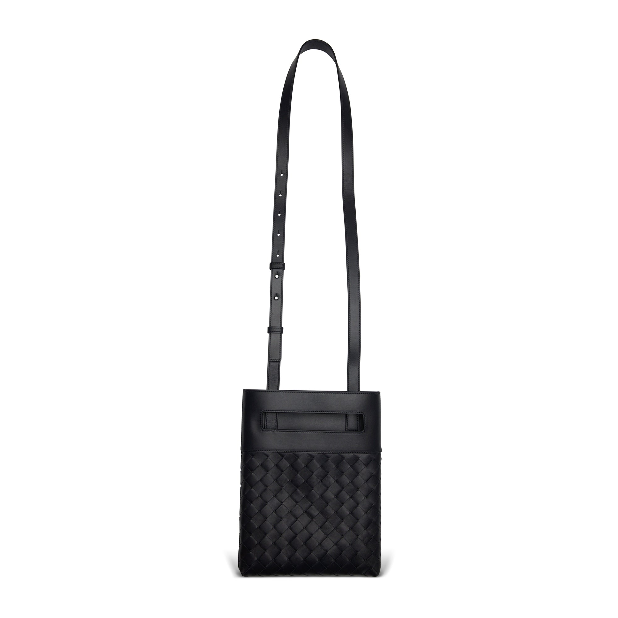 Bottega Veneta Mesh Crossbody Bag in Blue