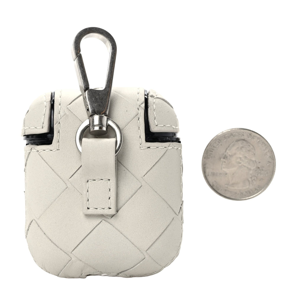 Bottega Veneta AirPods Case White in White