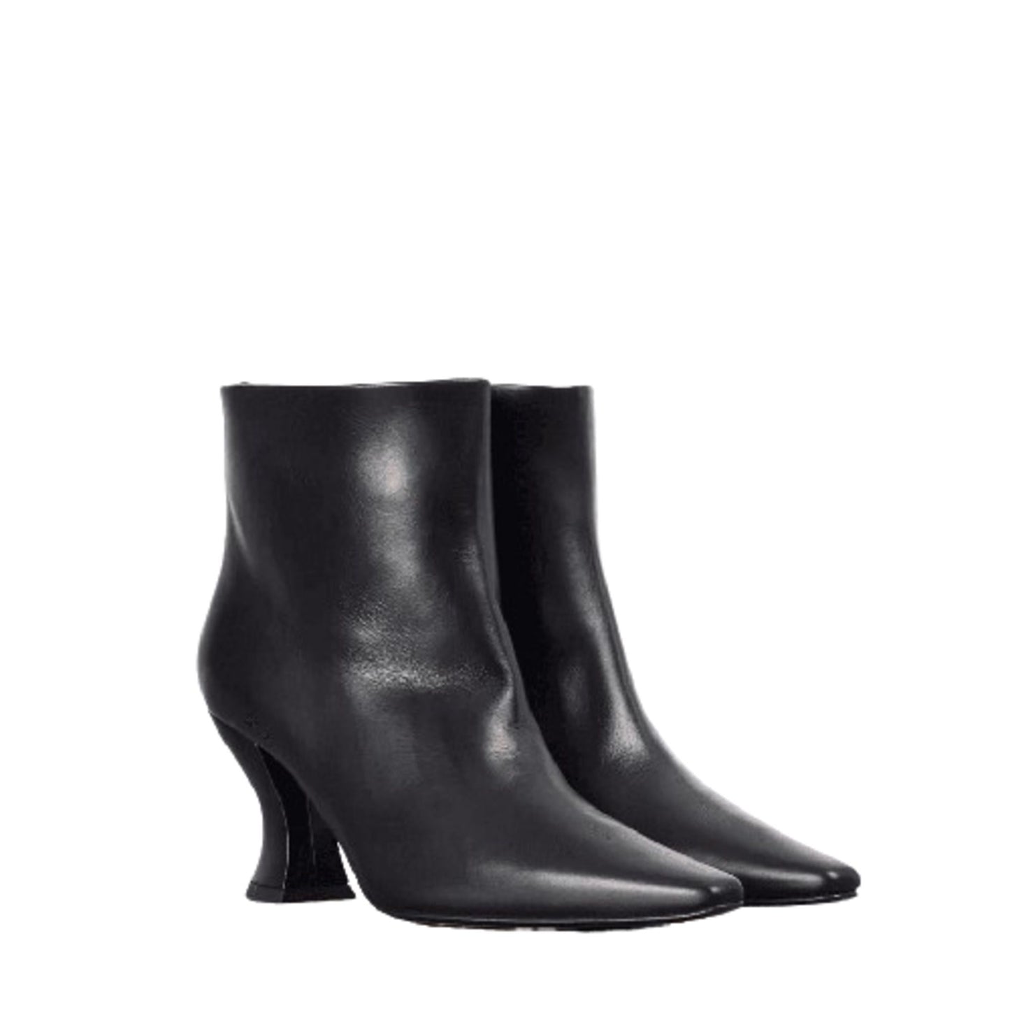 Bottega Veneta Ladies Black Ankle Boots
