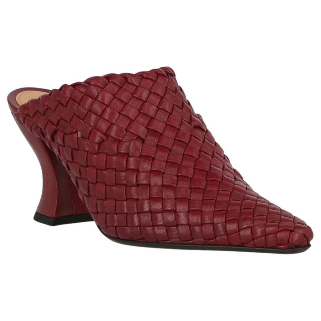 Bottega Veneta Intrecciato Mules in RED