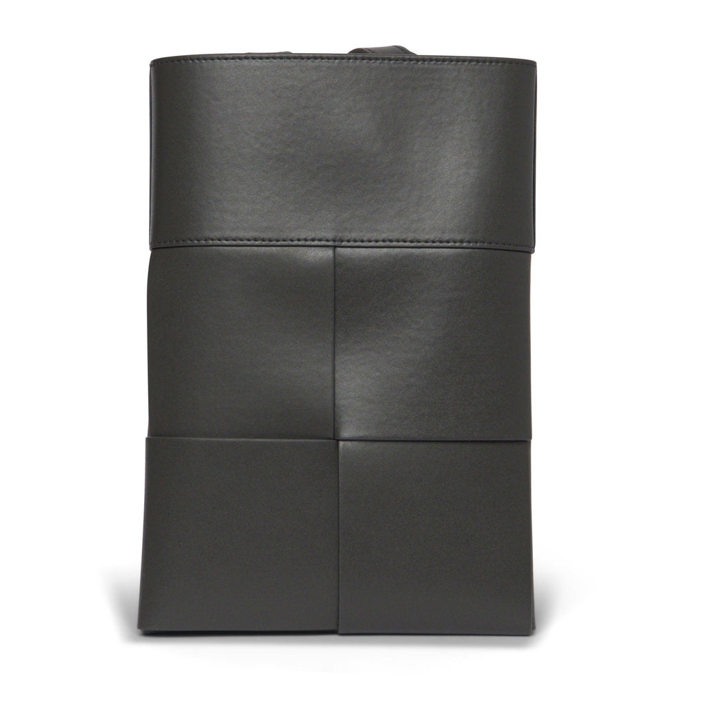 Bottega Veneta Calfskin Crossbody Bag in Grey