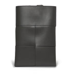 Bottega Veneta Calfskin Crossbody Bag in Grey