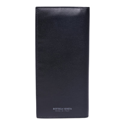Bottega Veneta Long Bi-fold Unisex Leather Wallet