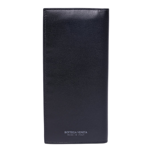 Bottega Veneta Long Bi-fold Unisex Leather Wallet