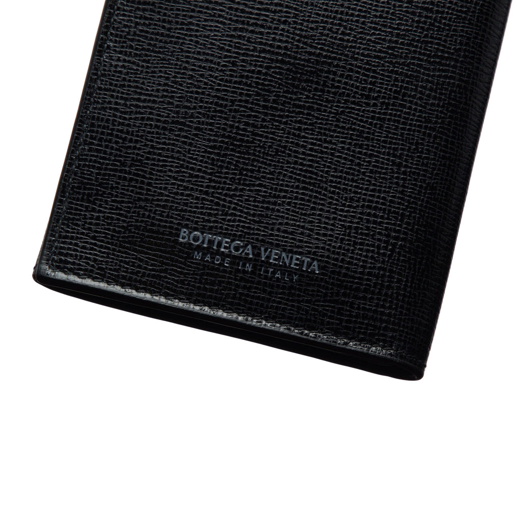 Bottega Veneta Leather Wallet in BLACK