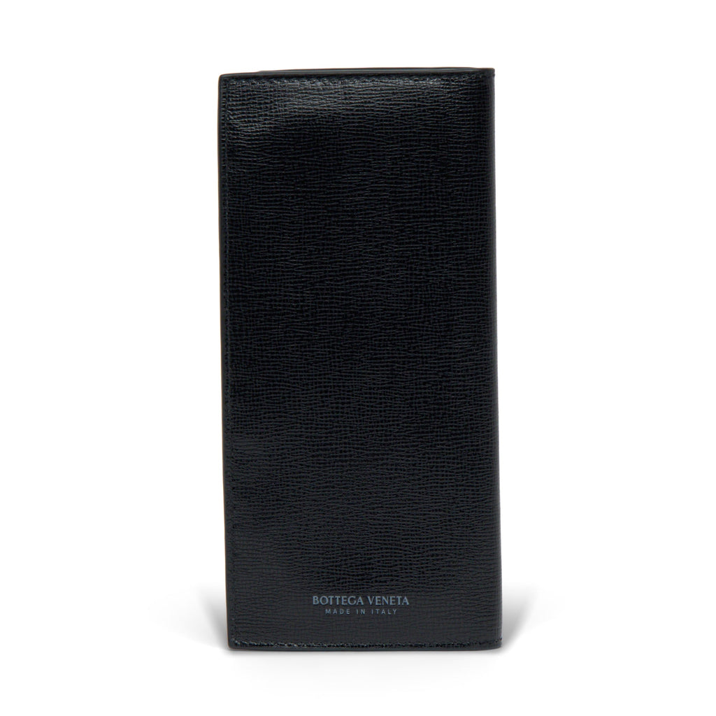 Bottega Veneta Leather Wallet in BLACK
