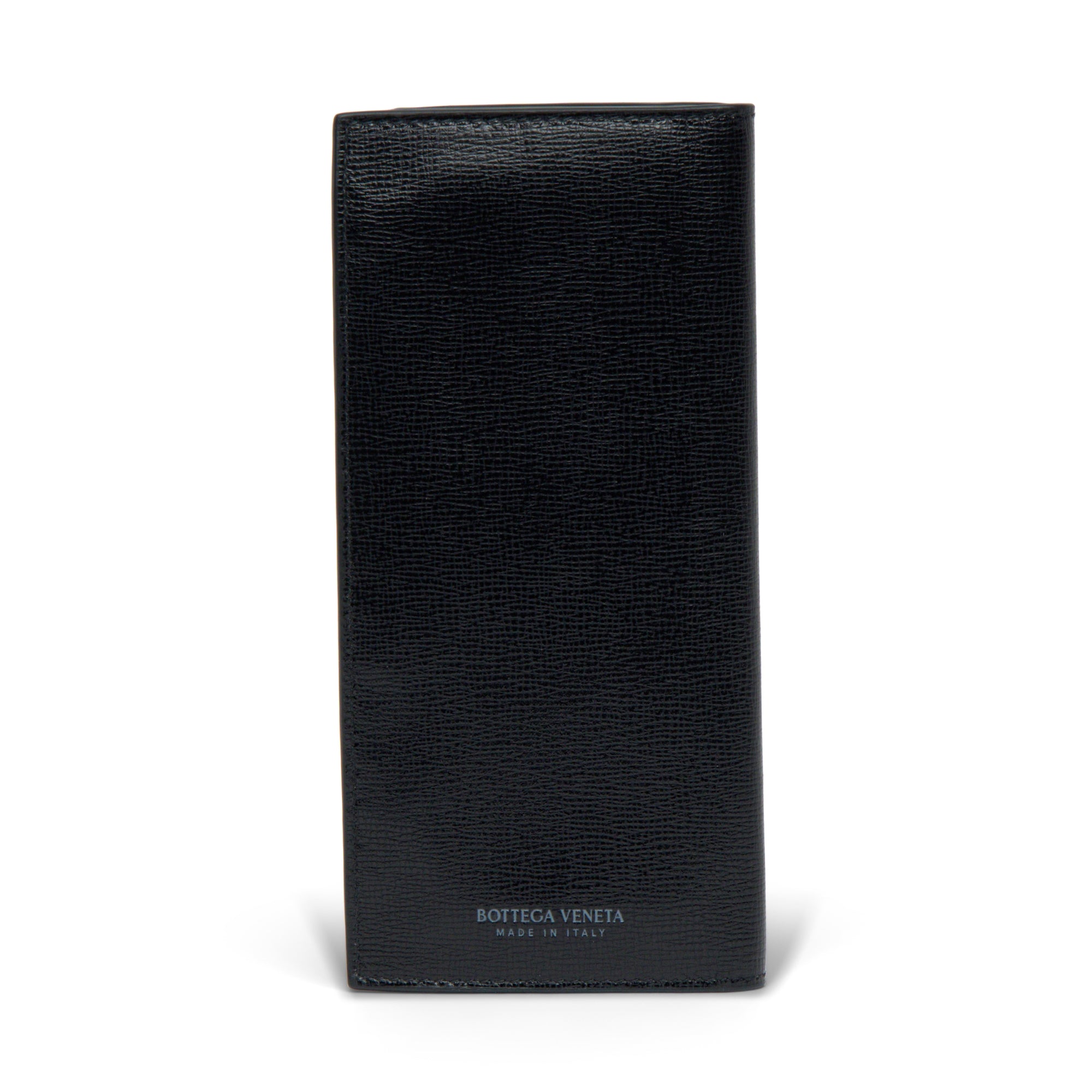 Bottega Veneta Leather Wallet in BLACK