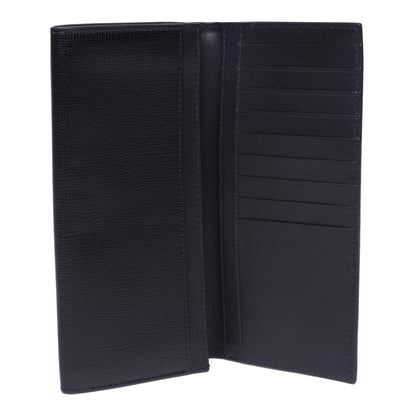 Bottega Veneta Long Bi-fold Unisex Leather Wallet