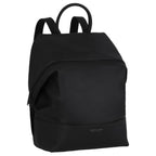 Bottega Veneta Leather Black Backpack in Black